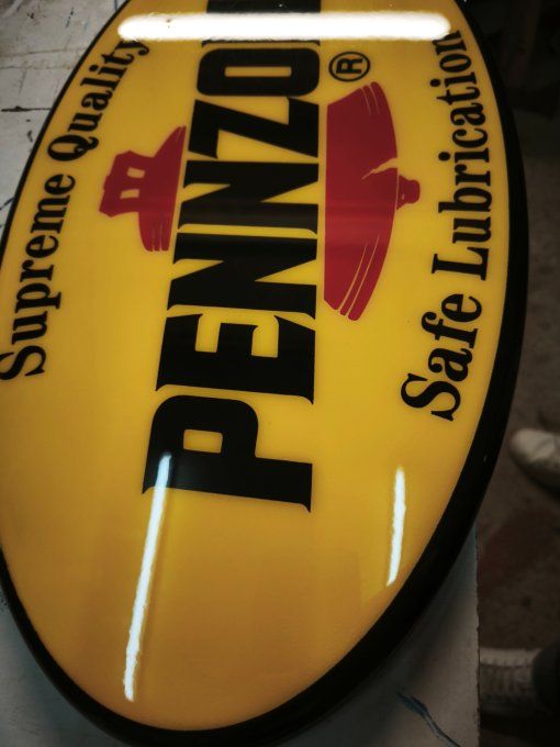 Panneau Pennzoil 