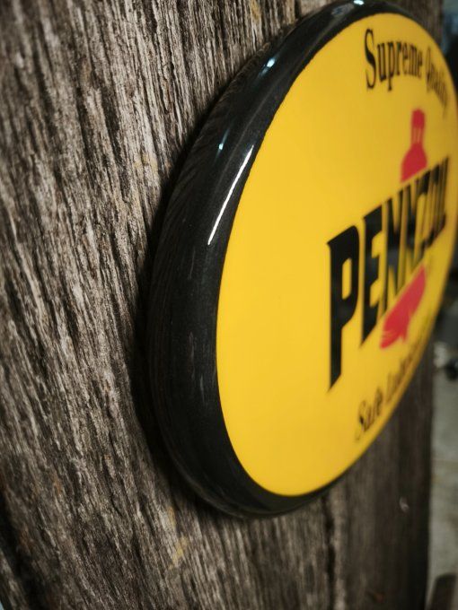 Panneau Pennzoil 