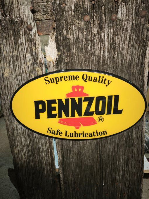 Panneau Pennzoil 