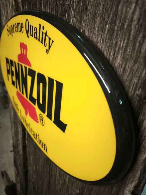 Panneau Pennzoil 