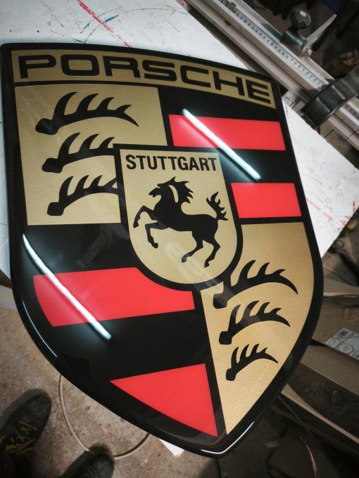 Panneau Porsche