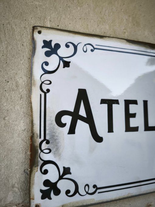 Plaque ATELIER 