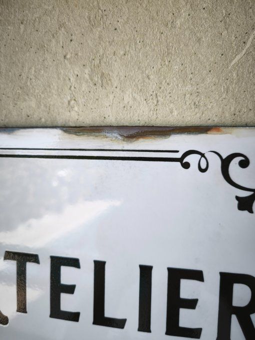 Plaque ATELIER 