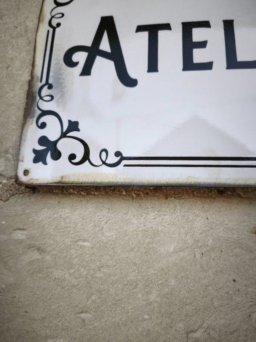 Plaque ATELIER 