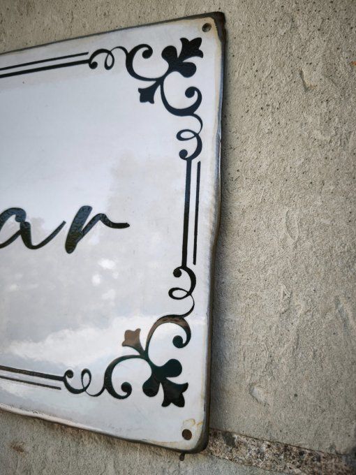 Plaque bar