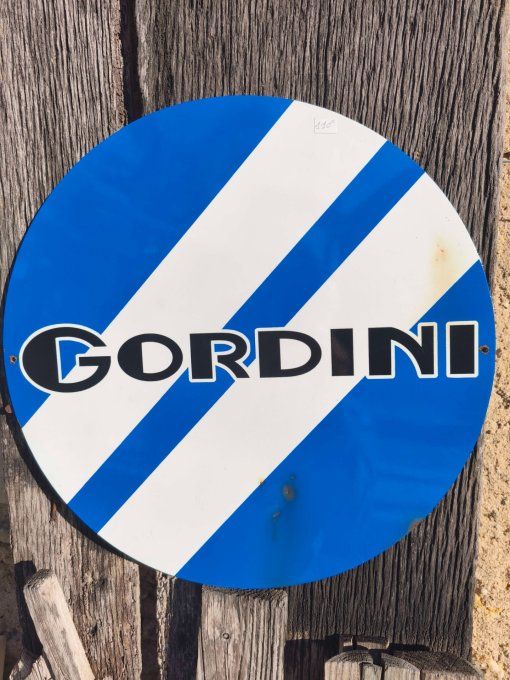 Plaque Gordini (reproduction)