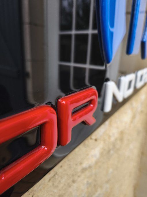 Panneau mural Mopar relief 70x50 cm , Décoration muscle car américaine 