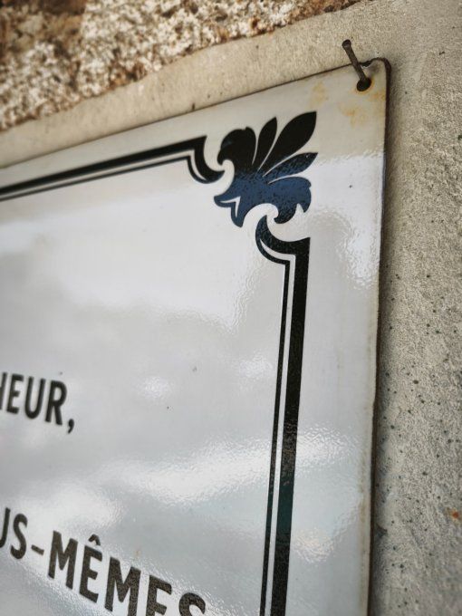 Plaque citation 