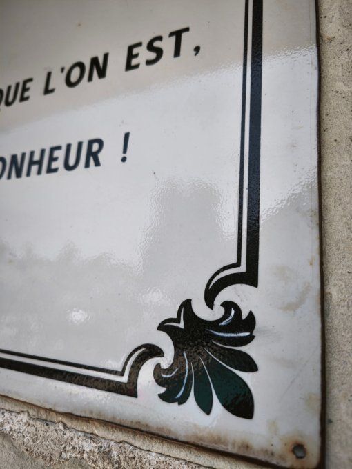Plaque citation 