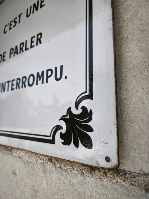 Plaque citation 