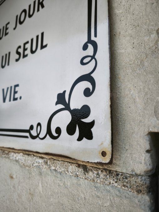 Plaque citation 
