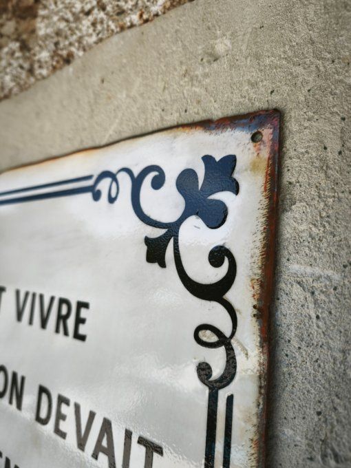 Plaque citation 