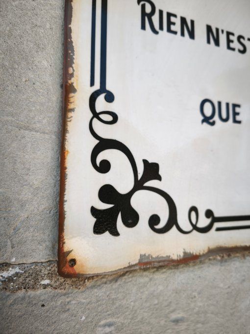 Plaque citation 