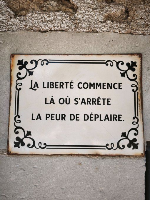 Plaque citation 