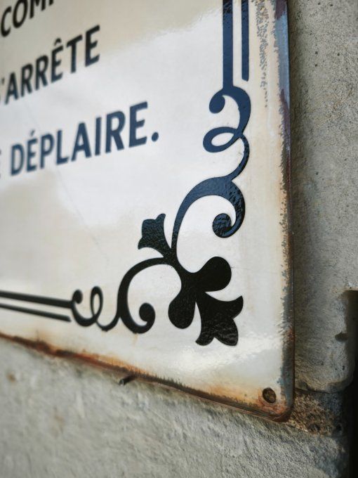 Plaque citation 