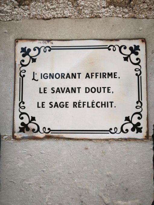 Plaque citation 