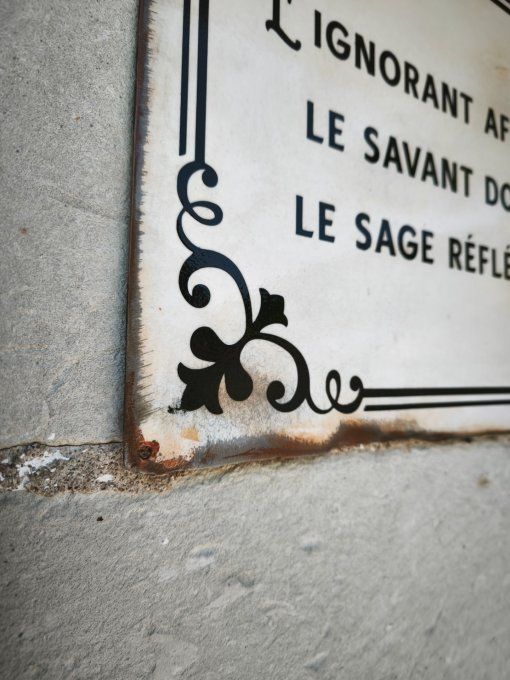 Plaque citation 