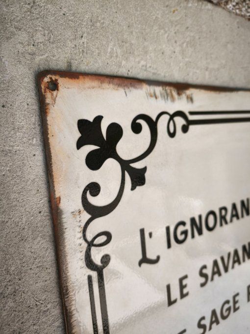 Plaque citation 