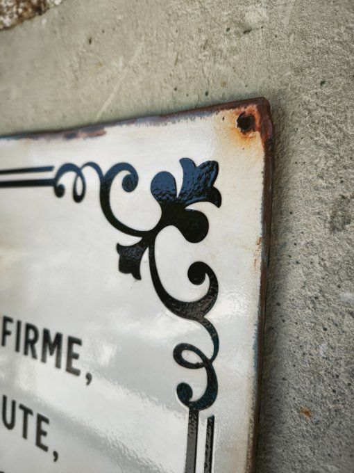 Plaque citation 