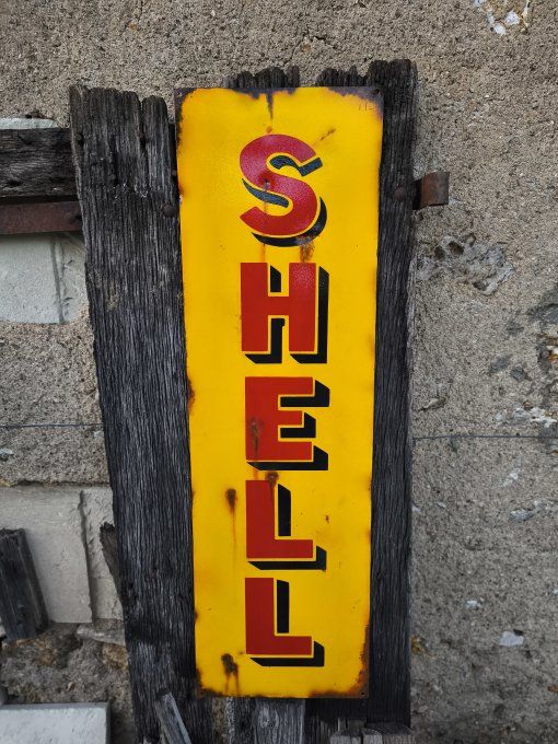 Tôle d'acier "SHELL"